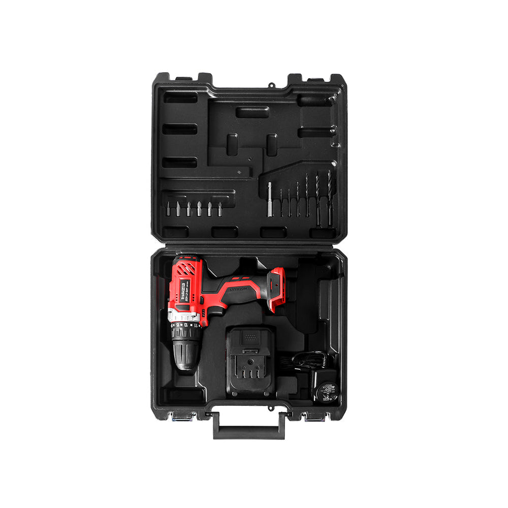 Traderight Cordless Drill Driver Screwdriver Bit Set Case 20V Power Tool Kit