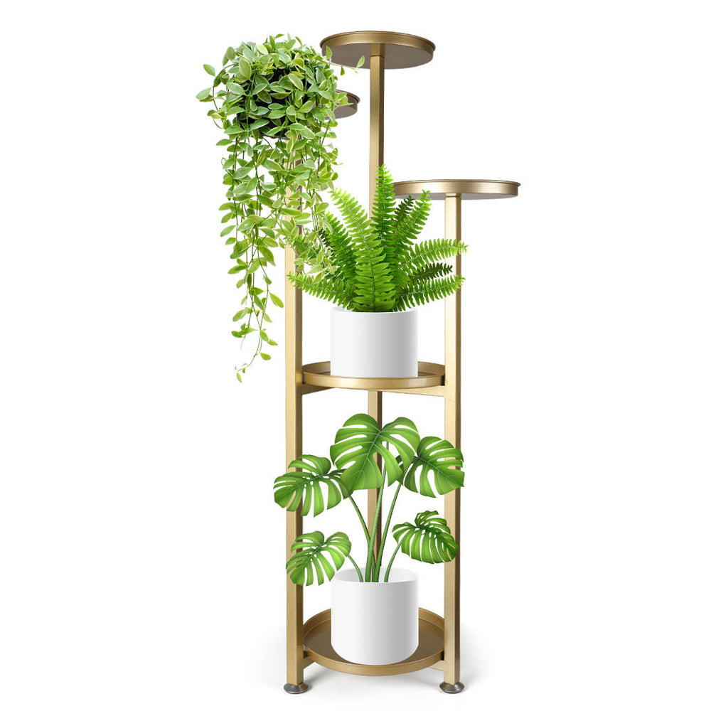 Levede Plant Stand Outdoor Indoor Flower Pots Rack Garden Shelf Home Decor 120CM