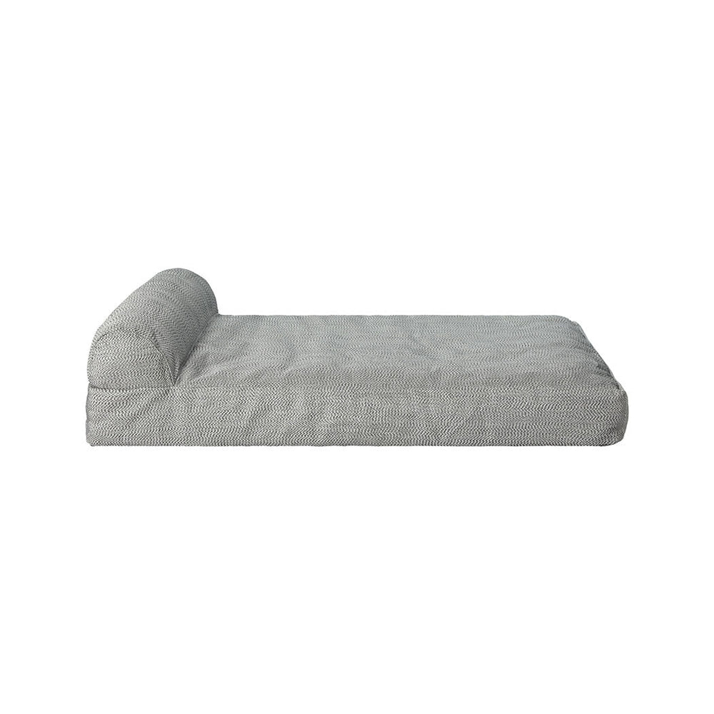 Pawz Pet Bed Chew Proof Memory Foam Orthopedic Waterproof Inner Washable Grey M