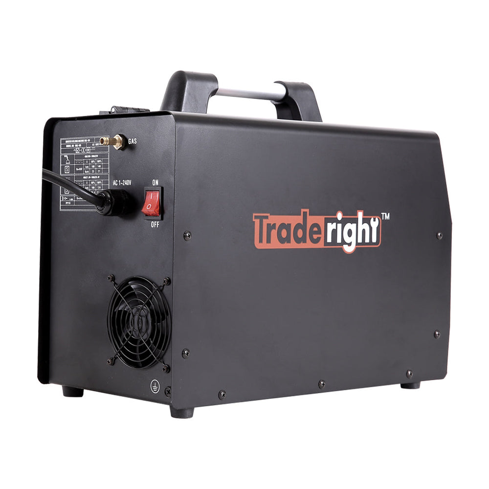 Traderight MIG Welder 180Amp MIG MMA  ARC Welding Machine 15A Plug Gas Gasless