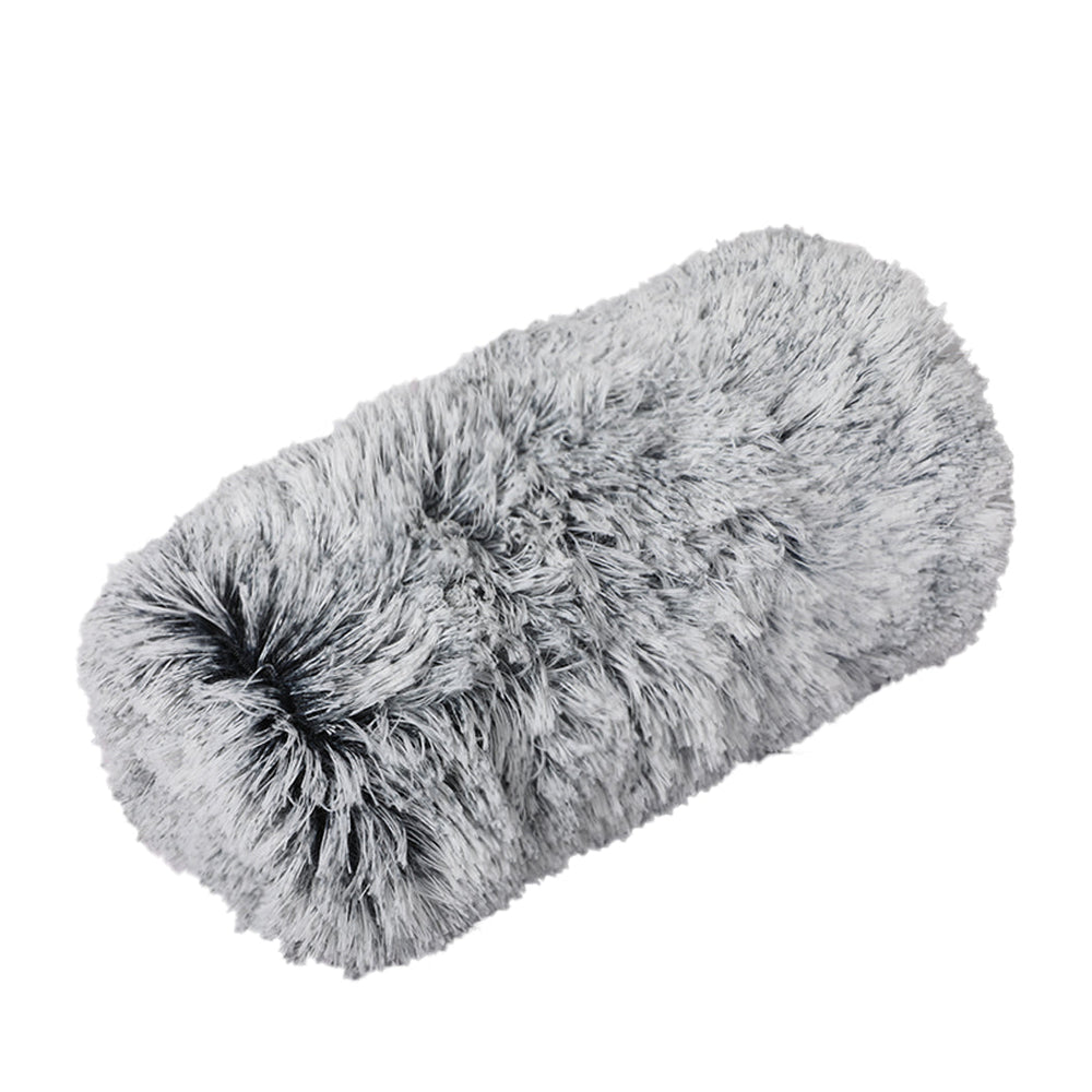 Pawz Replaceable Pet Bed Cover Plush Warm Soft Washable Charcoal S