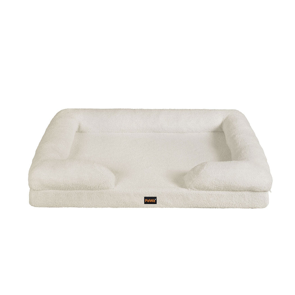 PaWz Memory Foam Pet Sofa Bed Cushion Dog Cat Mattress Washable Removable