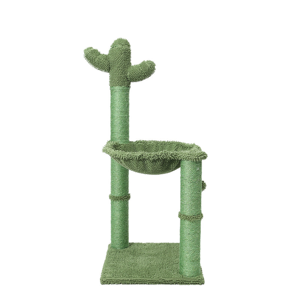 Pawz Cactus Cat Trees Scratching Post Tower Condo Hammock House Scratcher 95cm