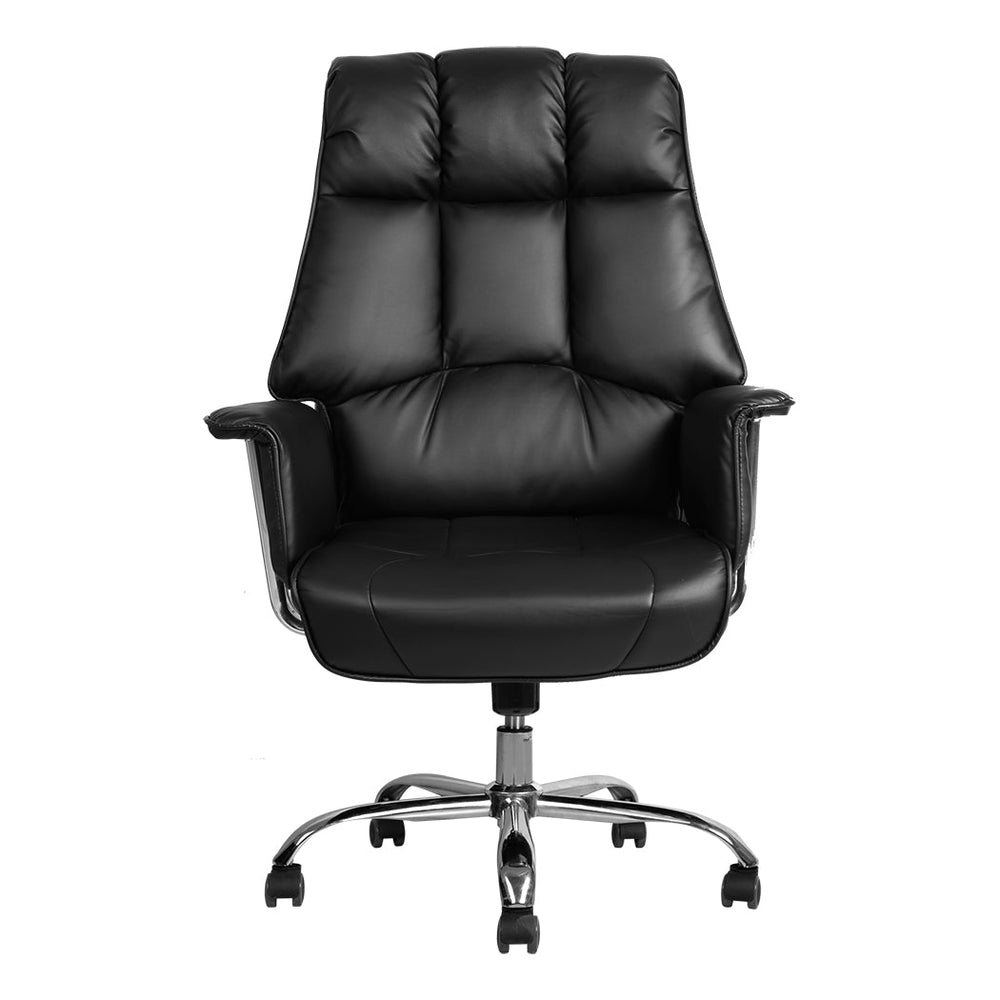 Levede Office Chair Futon Gaming Computer PU Leather Chairs Executive Seat Work