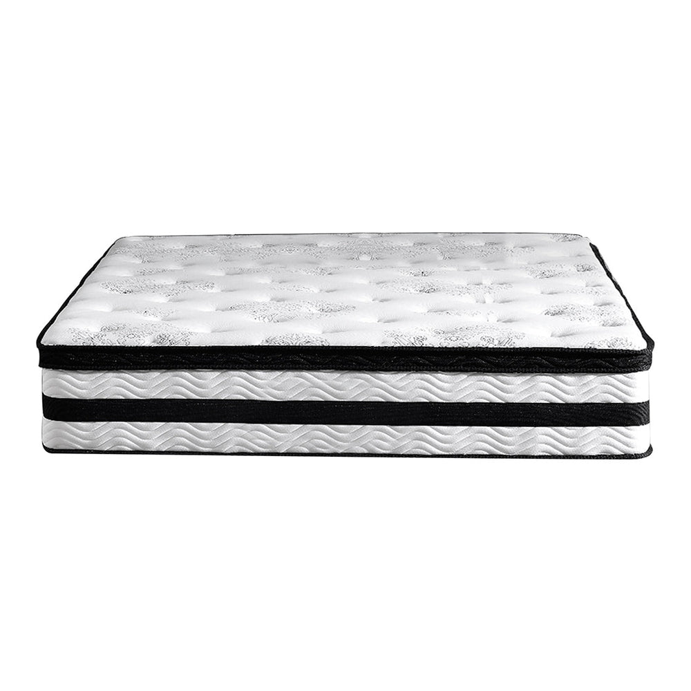 Dreamz Spring Mattress Bed Pocket Egg Crate Foam Medium Firm King Single 35CM