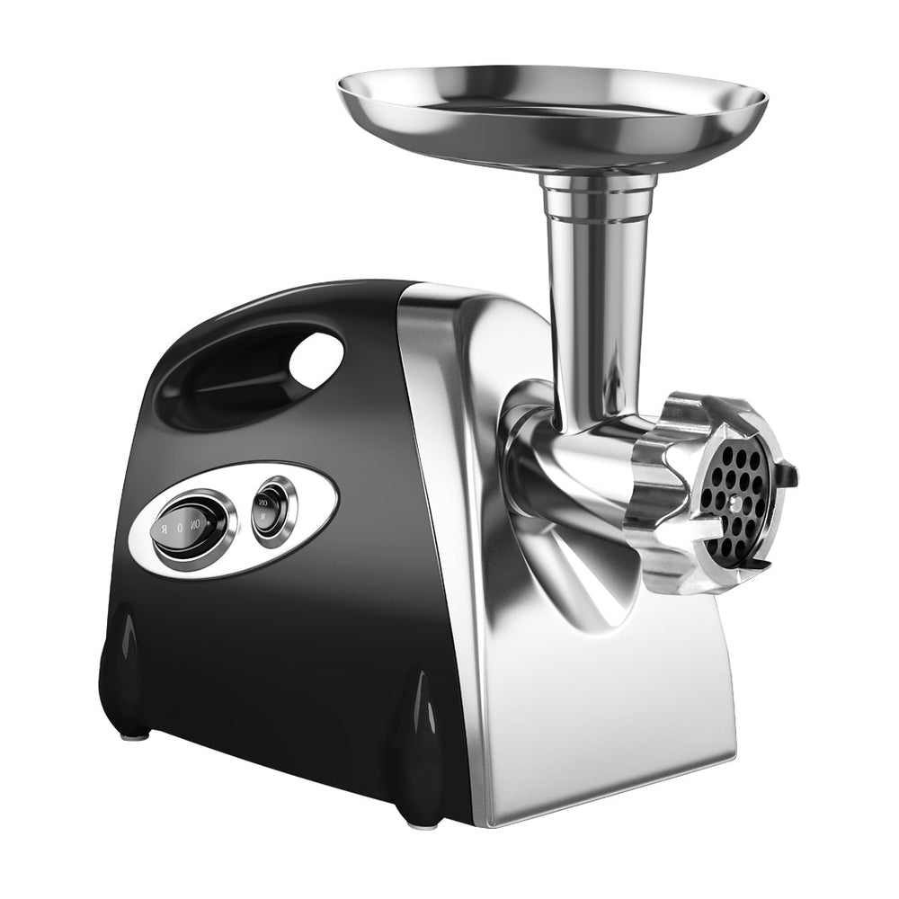 800W Electric Meat Grinder Mincer Sausage Filler Kibbe Maker Kitchen Tool Black