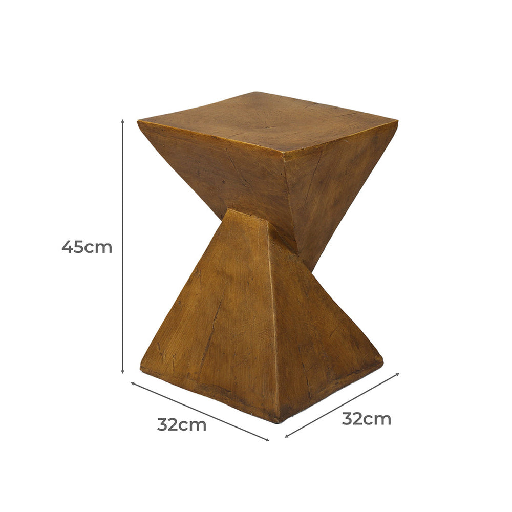 Levede Side Table Coffee Terrazzo Magnesia Concrete Stool Stand Outdoor