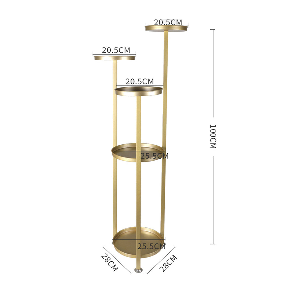 Levede Plant Stand Outdoor Indoor Flower Pots Rack Garden Shelf Home Decor 100CM