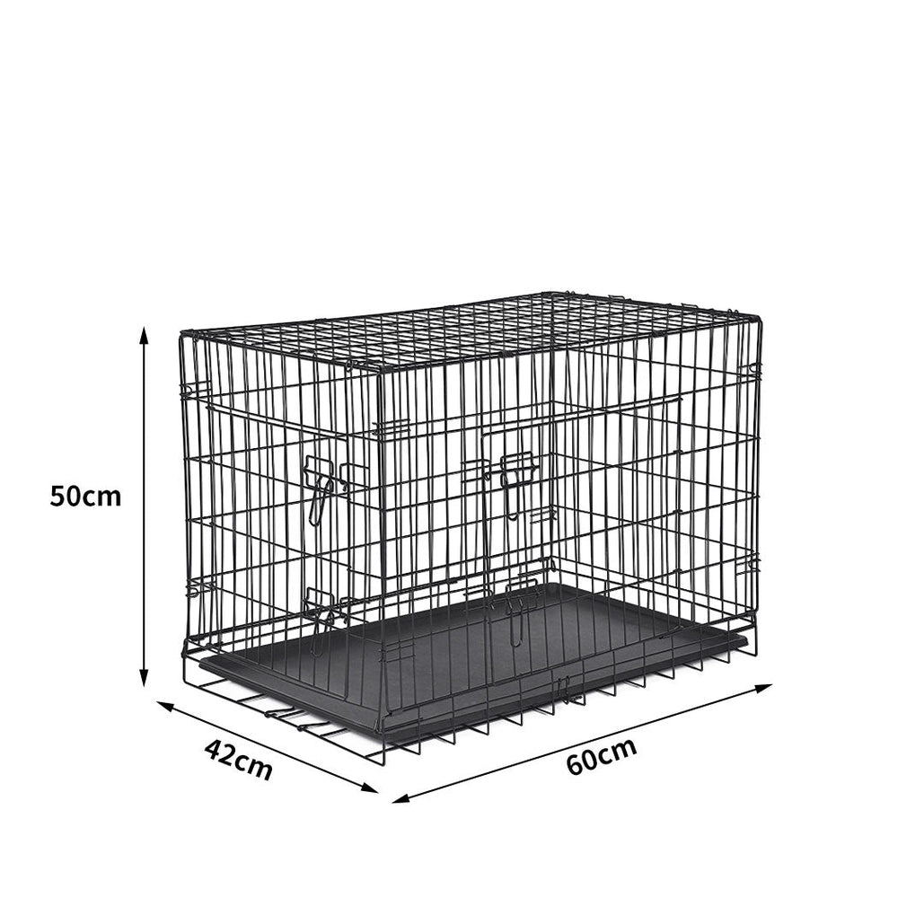 Pawz Pet Dog Cage Crate Kennel Portable Collapsible Puppy Metal Playpen 24&quot;