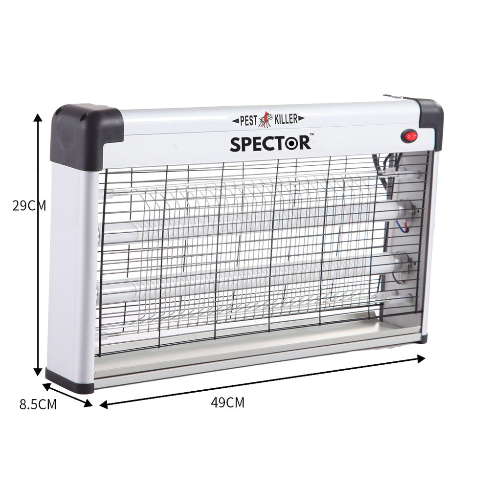 Spector Mosquito Killer 30W Pest Zapper Bug Catcher Trap Electric UV-A Aluminium