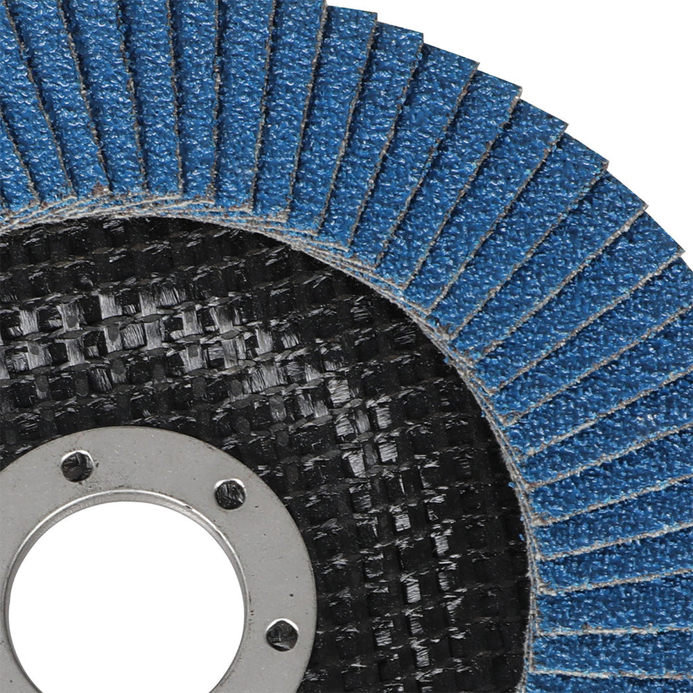 Traderight Flap Discs 125mm 5&quot; Zirconia Sanding Wheel 40 # Sander Grinding x10