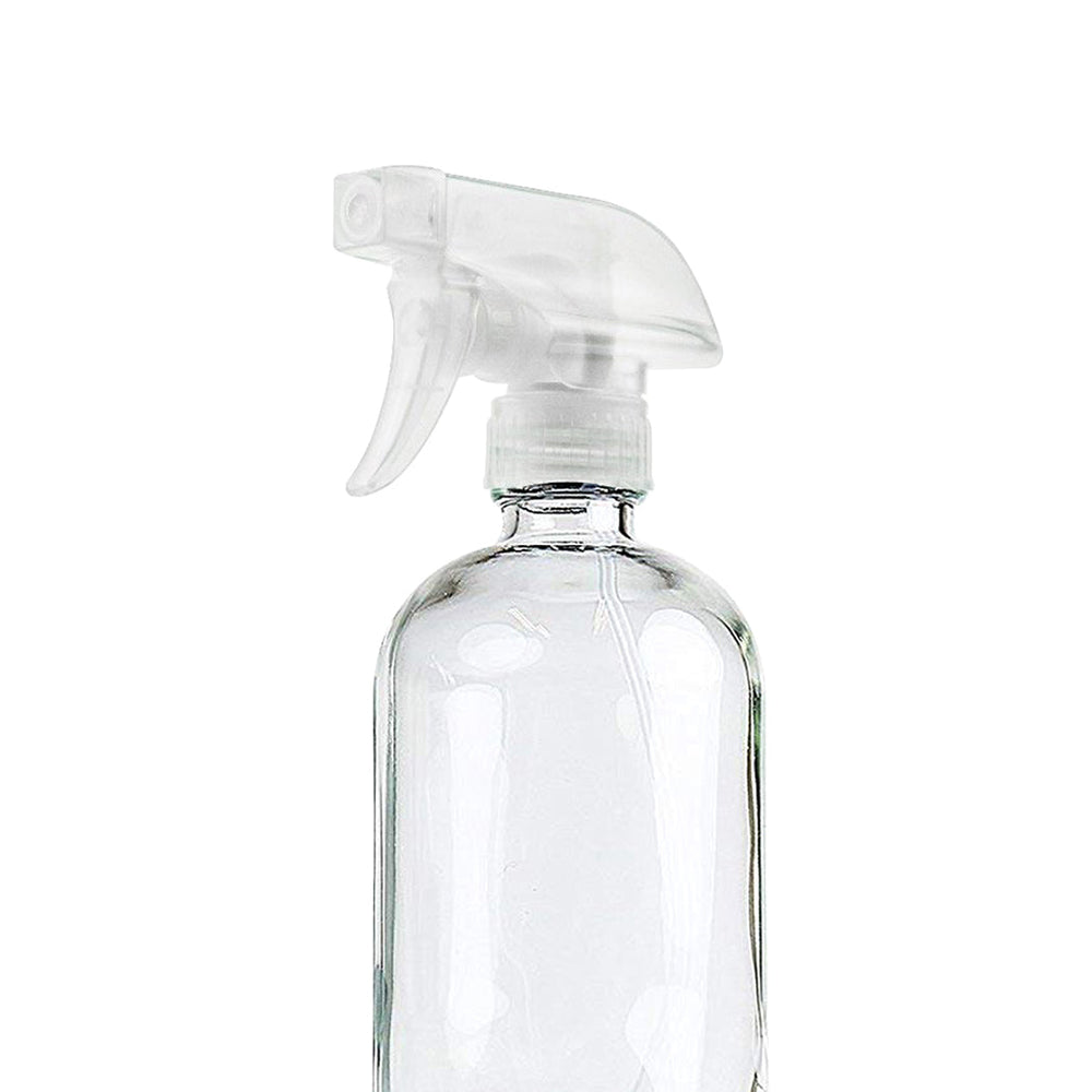 Traderight Group  4x 500ml Clear Glass Spray Bottles Trigger Water Sprayer Aromatherapy Dispenser