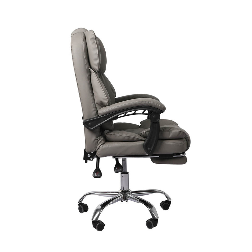 Levede Gaming Chair Office Computer Seat Racing PU Leather Executive Footrest