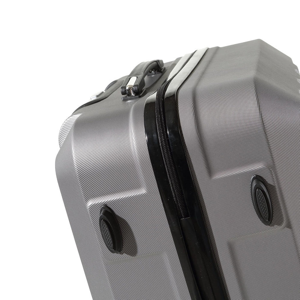 Slimbridge 20&quot;24&quot;28&quot; 3PC Luggage Sets Suitcase Set Travel Carry On TSA Case Grey