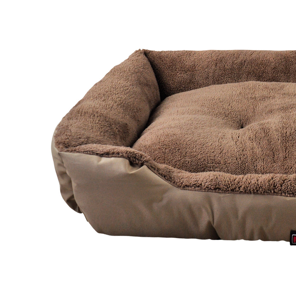 Pawz Pet Bed Mattress Dog Cat Pad Mat Cushion Soft Winter Warm Large Cream