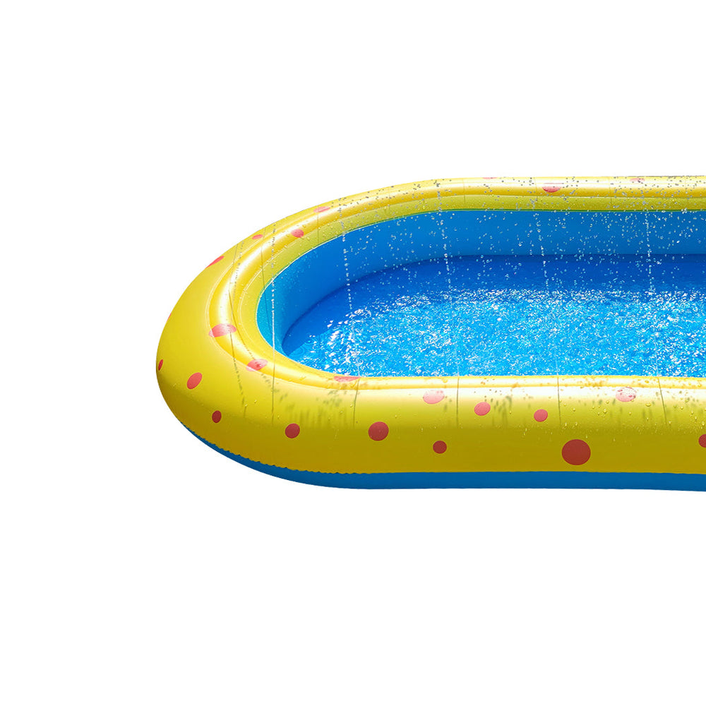 Traderight Group  Inflatable Pool Water Splash Spray Mat Kids Children Sprinkler Play Pad Outdoor
