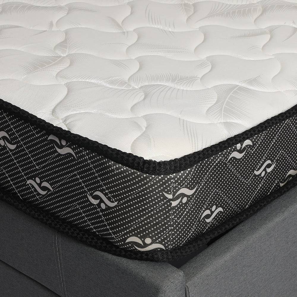 Dreamz Spring Mattress Bed Pocket Tight Top Foam Medium Soft King Size 16CM
