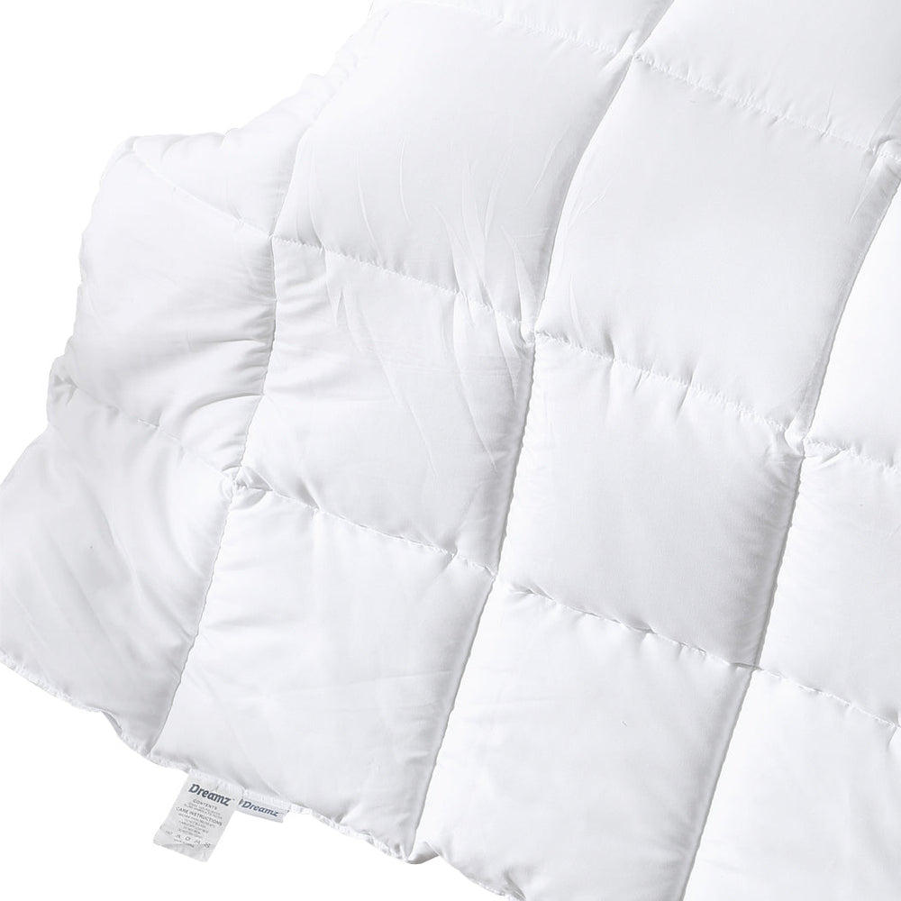 Dreamz Quilts Bamboo Quilt Winter All Season Bedding Duvet Single Doona 700GSM