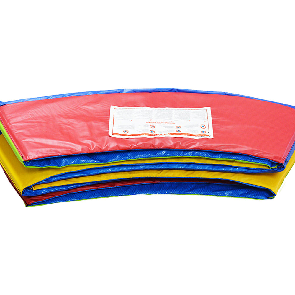 Centra 8 FT Kids Trampoline Pad Replacement Mat Reinforced Outdoor Round Spring Cover