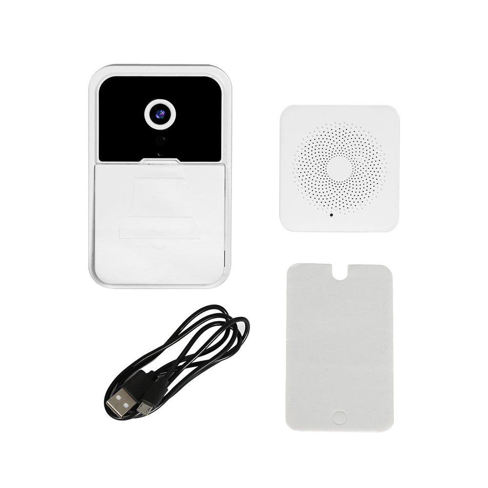 Video Door Bell Wireless WiFi Doorbell Camera 2 Ring Phone Intercom Security