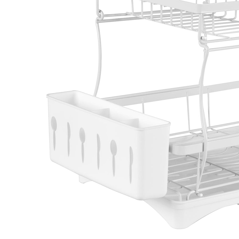 Toque Dish Rack Drying Drainer Kitchen Storage Organizer Cup Holder Detachable