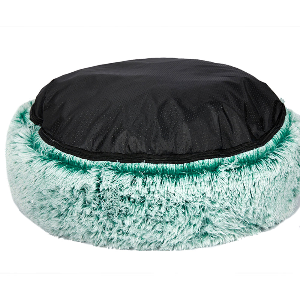 Pawz Replaceable Cover For Dog Calming Bed Round Calming Nest Cave AU Teal XL
