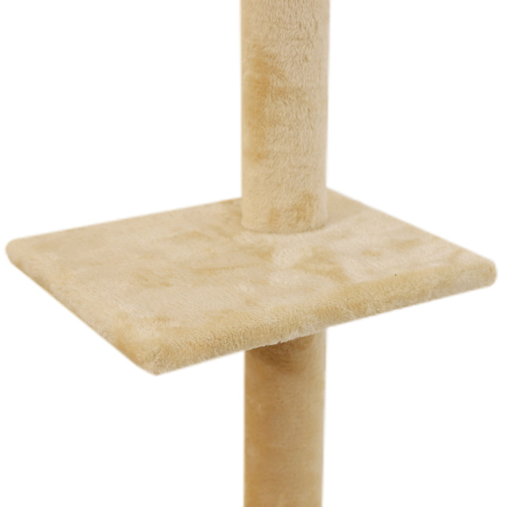 Pawz Cat Scratching Post Tree Cubby House Condo Furniture Scratcher 248-288 High