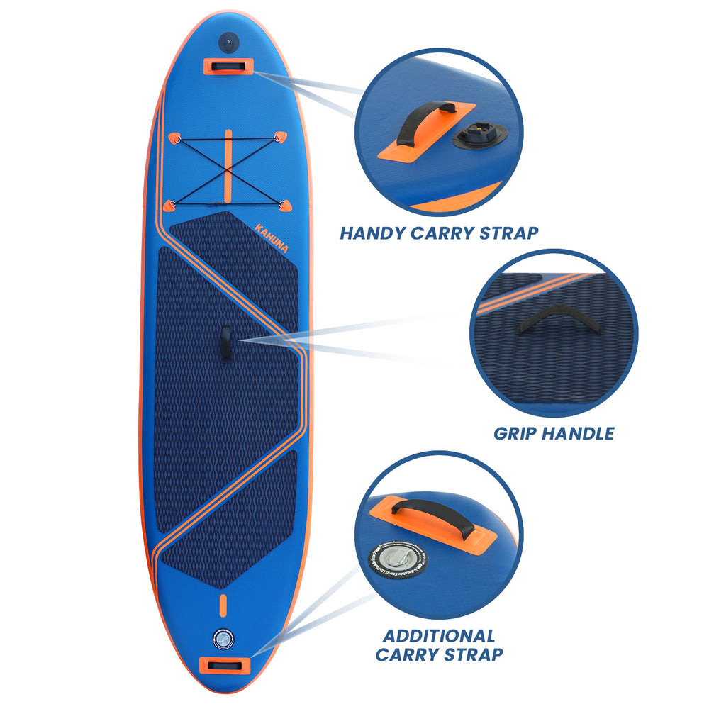 Kahuna Kai Premium Sports 10.6FT Inflatable Stand Up Paddle Board