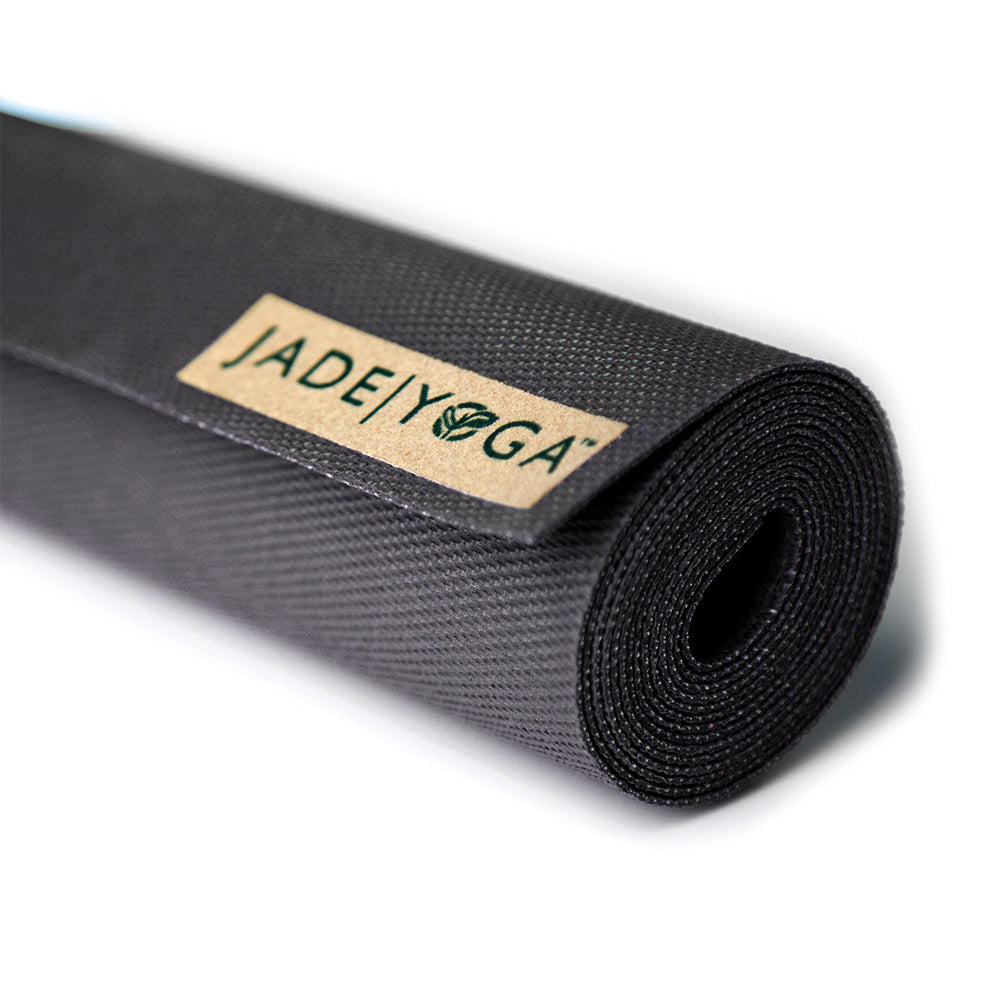 Jade Yoga Voyager Mat - Black &amp; Etekcity Scale for Body Weight and Fat Percentage - Black Bundle