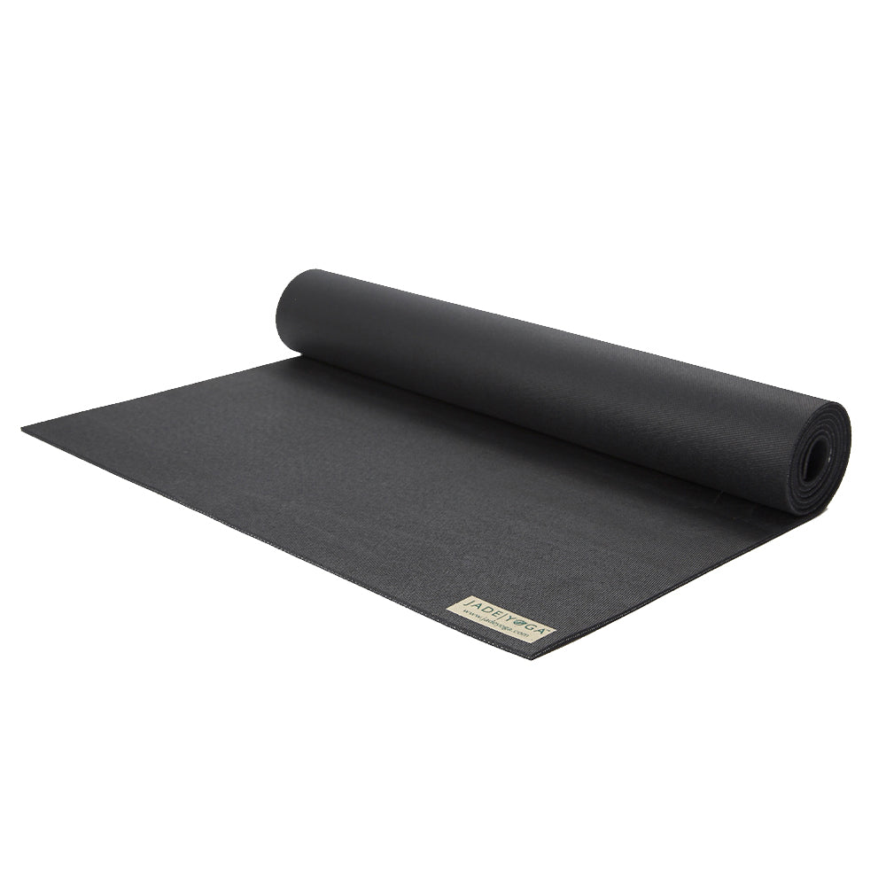 Jade Yoga Voyager Mat - Black &amp; Etekcity Scale for Body Weight and Fat Percentage - Black Bundle