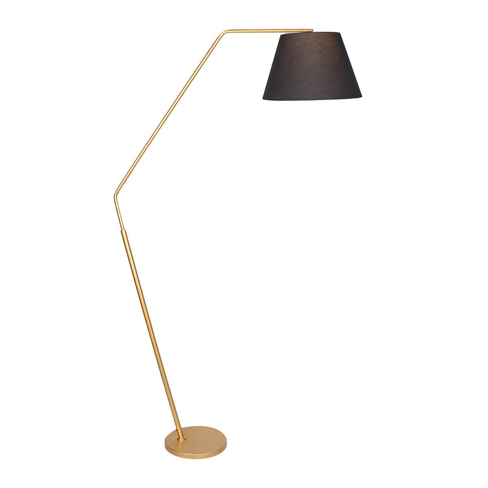 Sarantino Arc Floor Lamp Tapered Shade