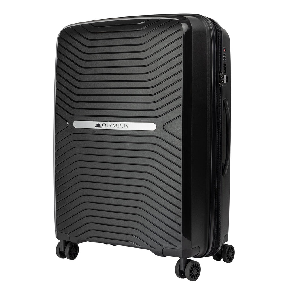 Olympus  Astra 20in Lightweight Hard Shell Suitcase - Obsidian Black