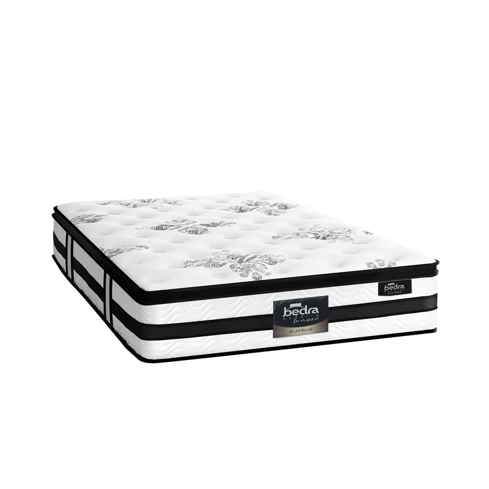 Bedra Double Mattress Bed Cool Gel Foam Pocket Spring Medium Firm 34CM