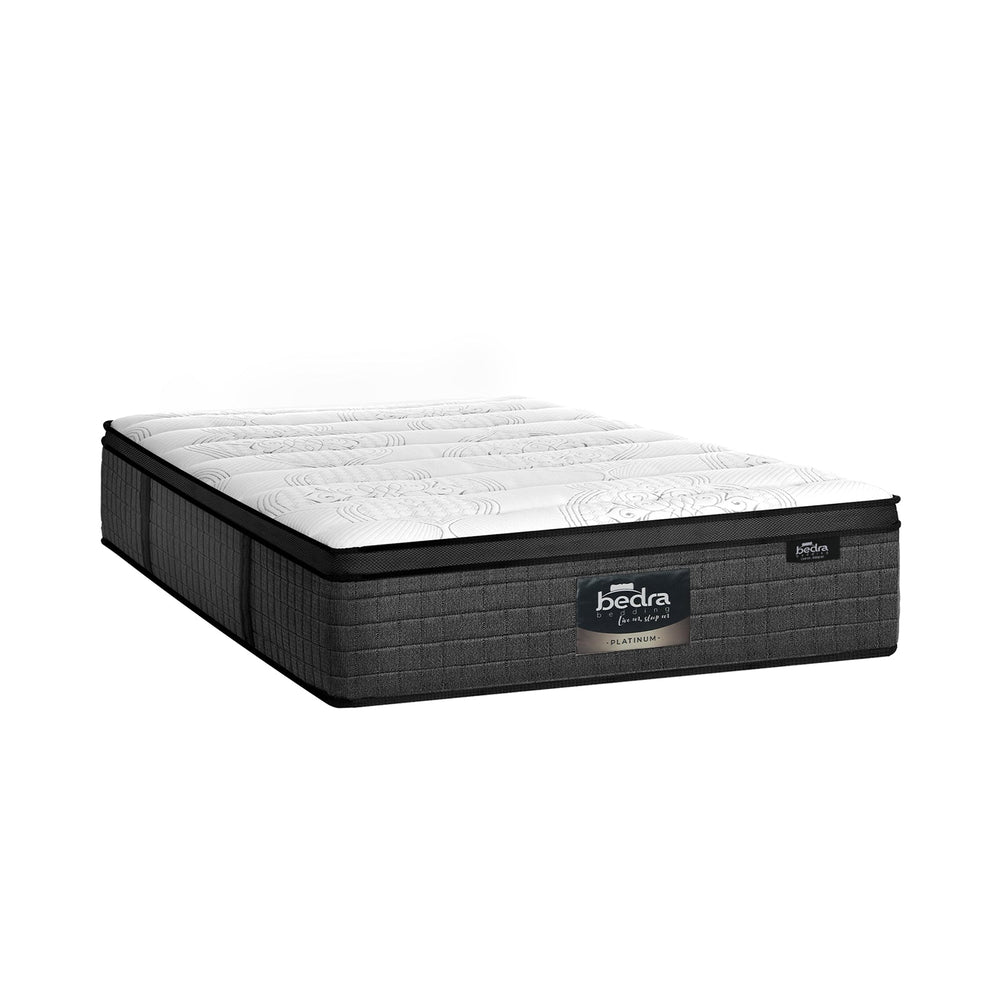 Bedra Queen Mattress 9 Zone Latex Foam Pocket Spring Medium Firm 34cm