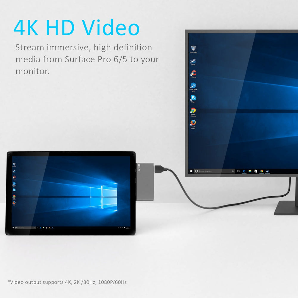 Edge Pro P78 Multifunction Hub for the Microsoft Surface Pro Gen 5 &amp; Gen 6