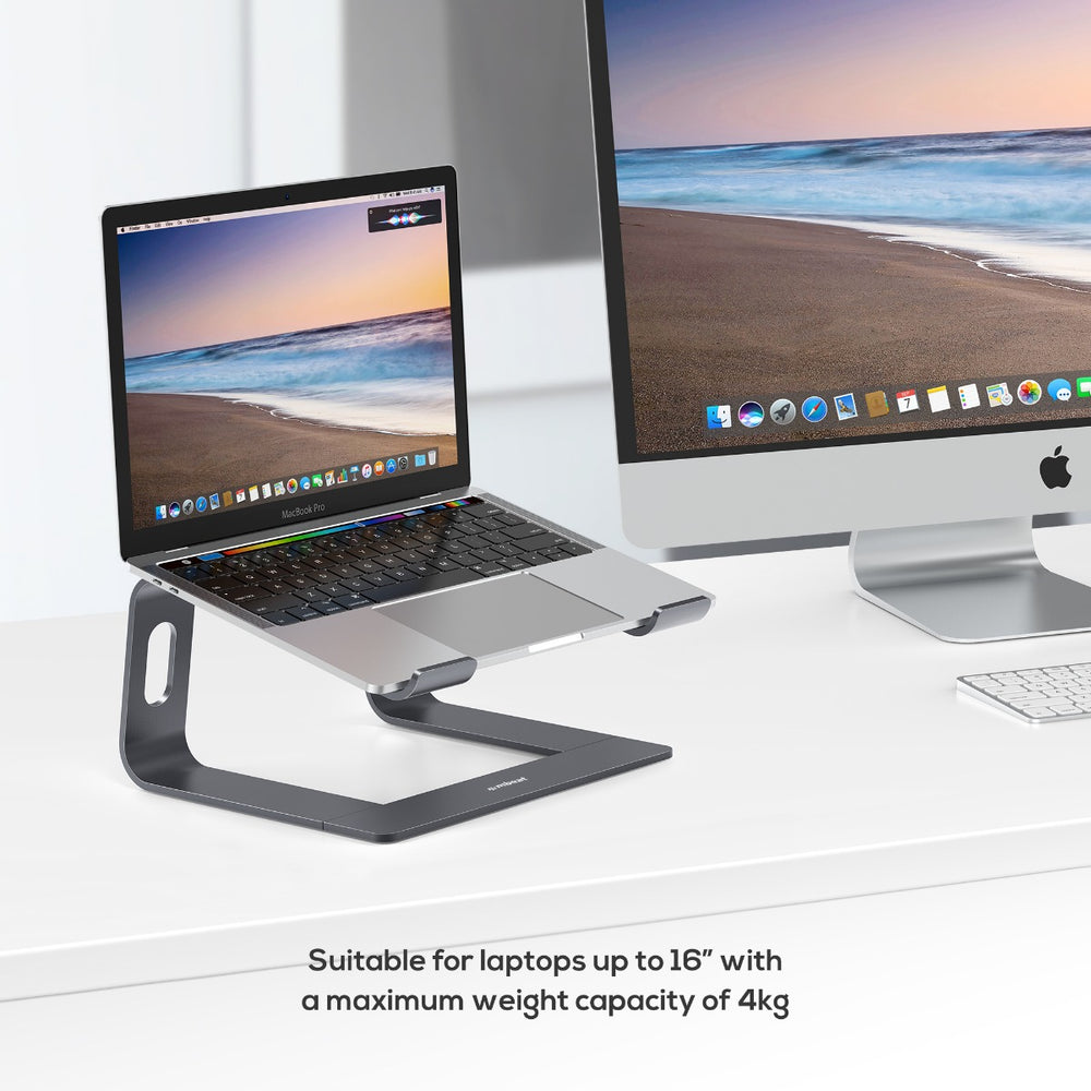 mbeat Stage S1 Elevated Laptop Stand - Space Grey