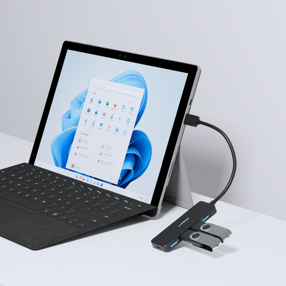 4-Port USB 3.0 Hub with USB-C DC Port