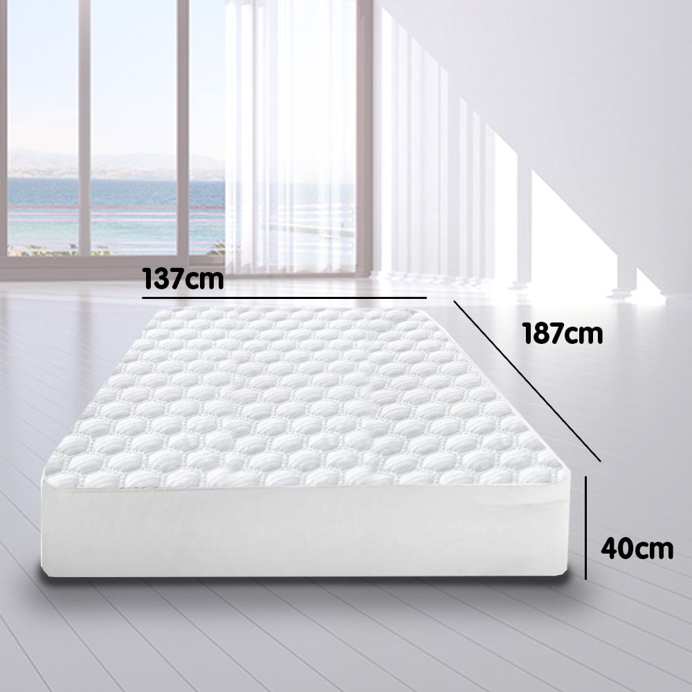 Laura Hill Fitted Cool Max Mattress Protector Queen
