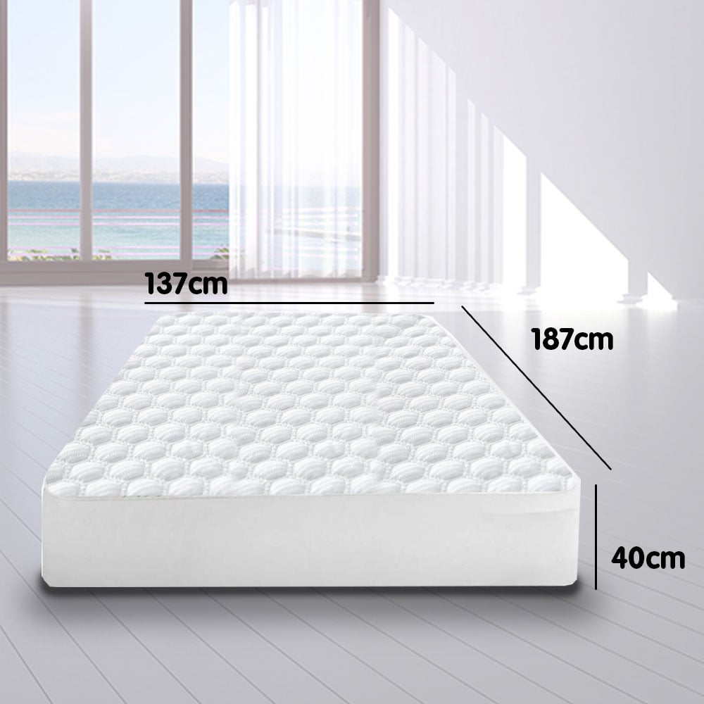 Laura Hill Fitted Cool Max Mattress Protector King Single