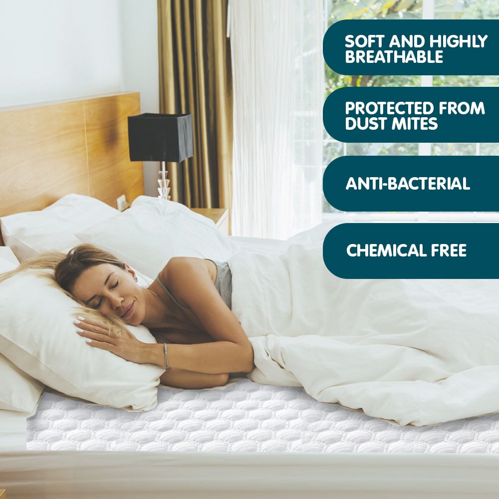 Laura Hill Fitted Cool Max Mattress Protector King