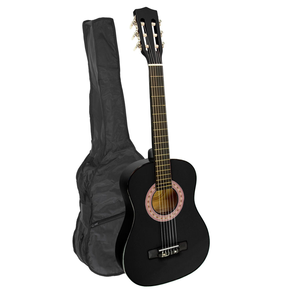 Karrera 34in Acoustic Children no cut Guitar - Black