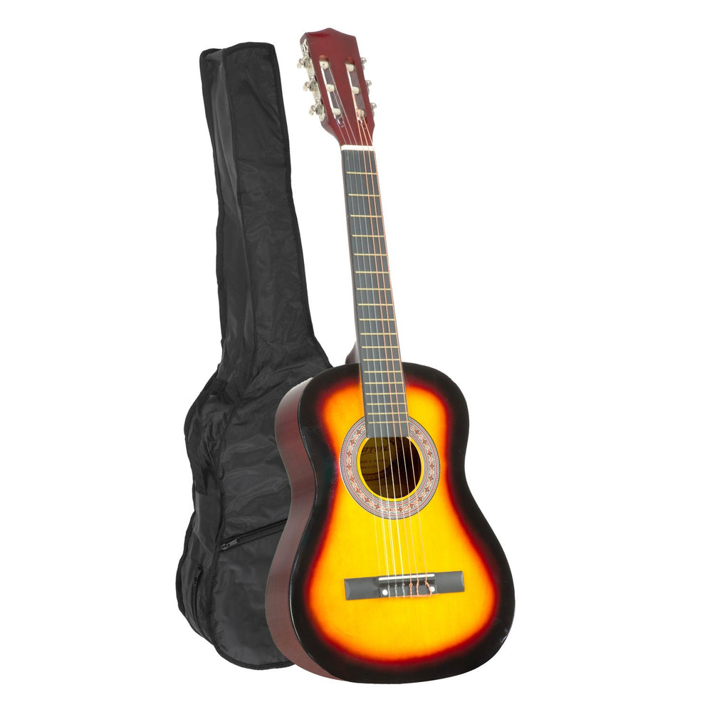 Karrera 34in Childrens No-Cut Acoustic Kids Guitar - Sunburst