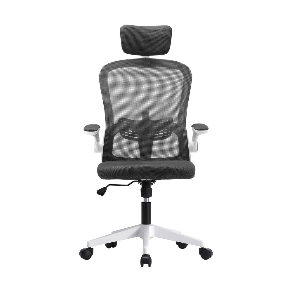 Oikiture Mesh Office Chair Executive Gaming Seat Racing Tilt Computer DGY&amp;WH