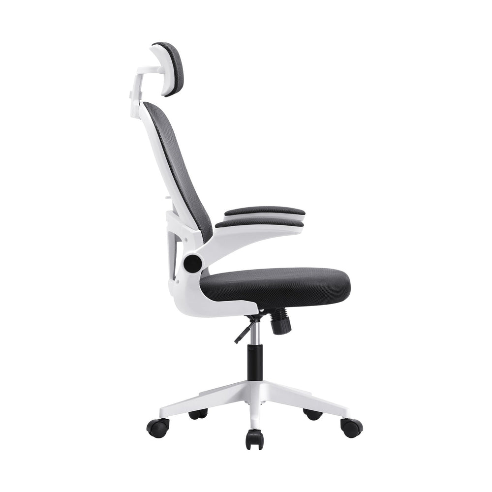 Oikiture Mesh Office Chair Executive Gaming Seat Racing Tilt Computer DGY&amp;WH