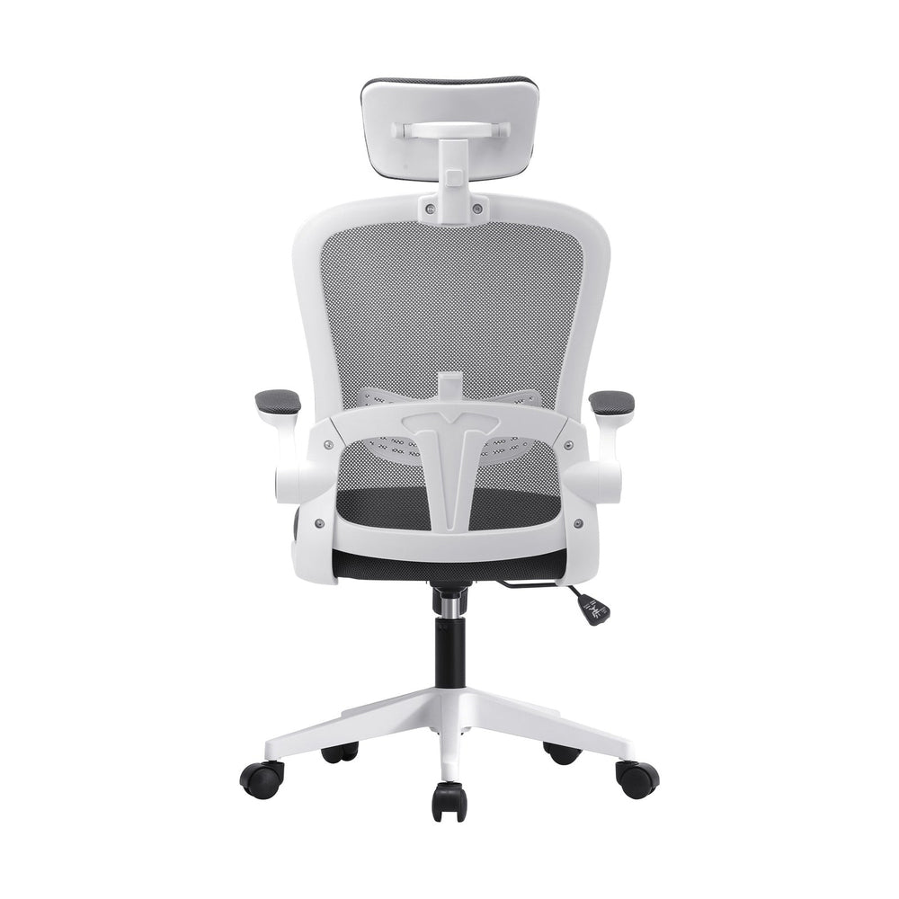 Oikiture Mesh Office Chair Executive Gaming Seat Racing Tilt Computer DGY&amp;WH