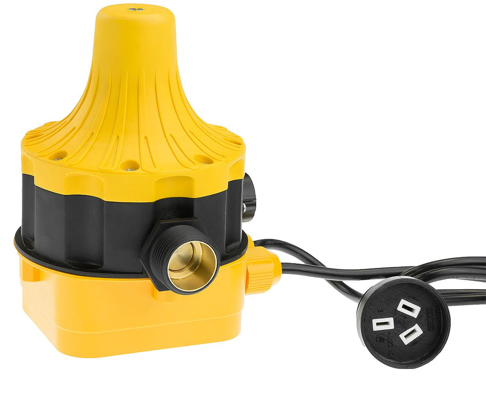 HydroActive Automatic Water Pump Pressure Controller Switch - Yellow