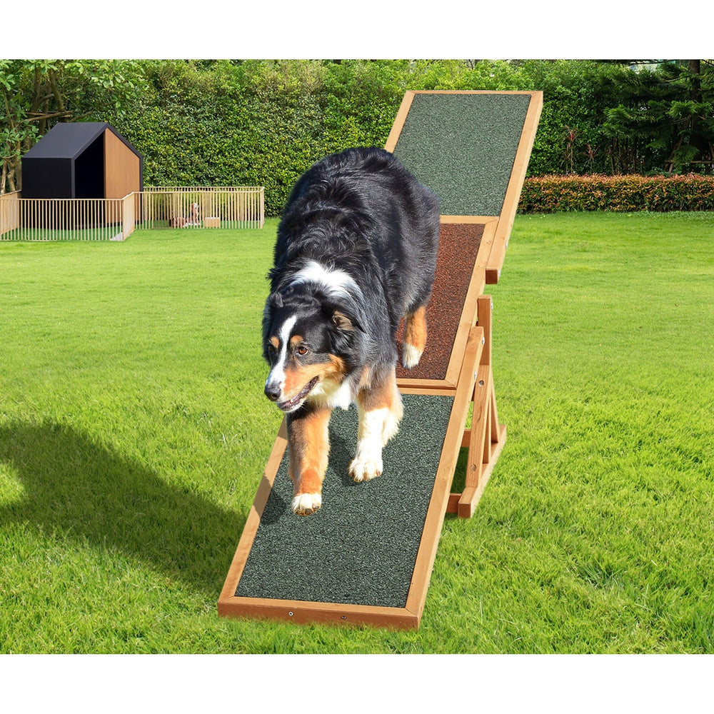 Alopet Dog Seesaw Pet Obedience Agility Training Puppy Sports Outdoor Play