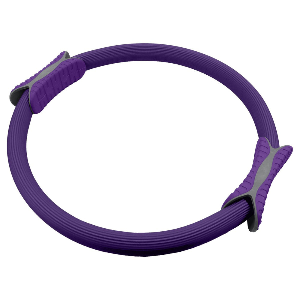 Powertrain Pilates Ring Band Yoga Home Workout Exercise Band - Purple