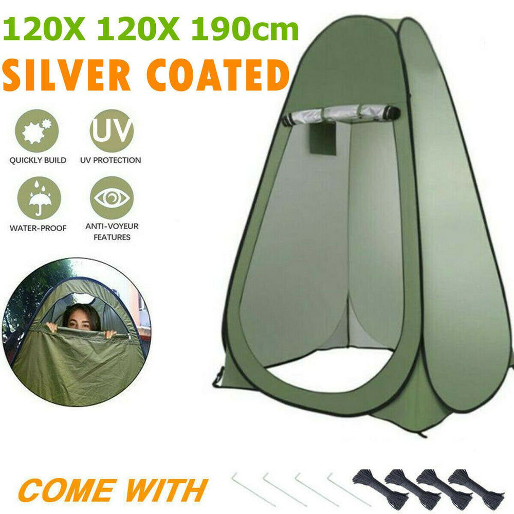 Portable Pop Up Outdoor Camping Shower Tent Toilet Privacy Change Room –  Coles Best Buys Online Exclusives