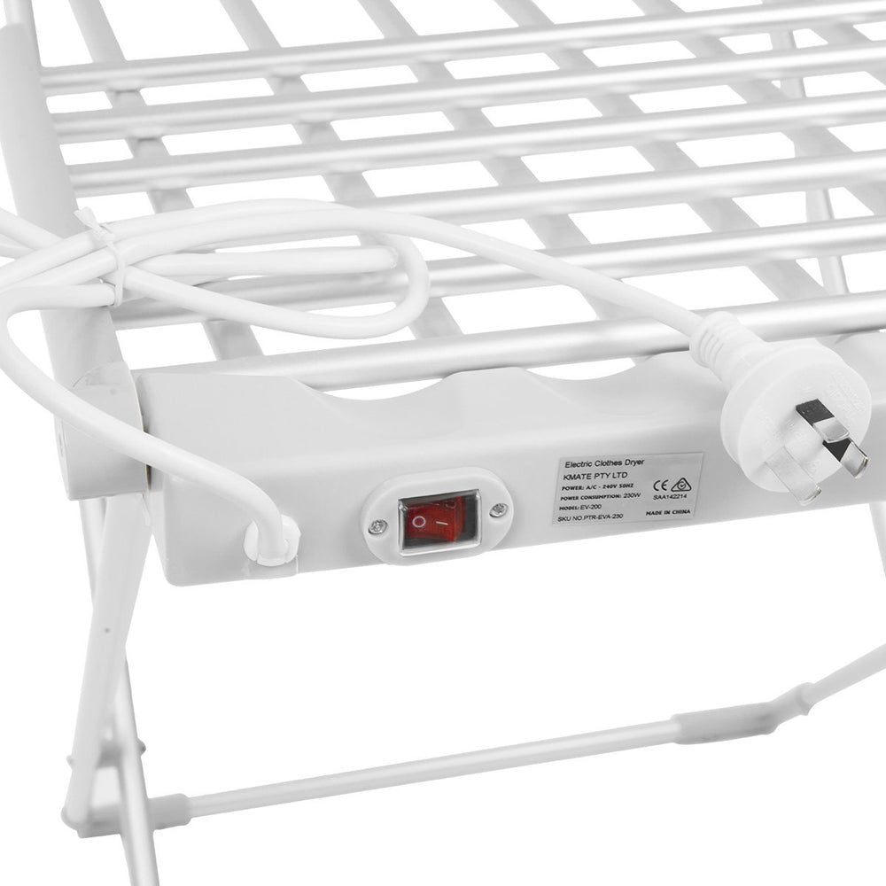 Pronti 230W Heated Towel Clothes Rack Dryer